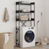 Washing Machine Shelf Black 67x25x163 cm - Buy Now!