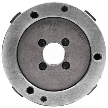 4 Jaw Self-Centering Lathe Chuck 100 mm Steel | HipoMarket UK