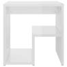 High Gloss White Bed Cabinet - Stylish & Practical Storage