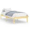 Solid Wood Bed Frame 75x190 cm - Small Single | Hipo Market