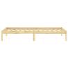 Solid Wood Bed Frame 75x190 cm - Small Single | Hipo Market