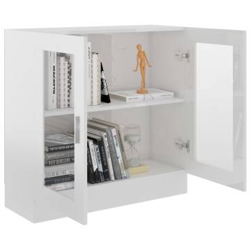 Vitrine Cabinet High Gloss White | Stylish Storage Solution