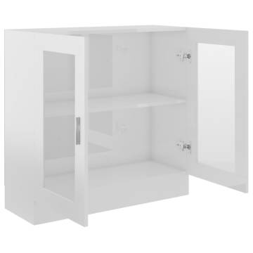 Vitrine Cabinet High Gloss White | Stylish Storage Solution