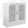 Vitrine Cabinet High Gloss White | Stylish Storage Solution