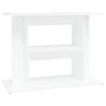 White Aquarium Stand 80x35x60 cm | Durable & Stylish