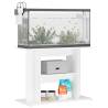 White Aquarium Stand 80x35x60 cm | Durable & Stylish