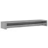 Monitor Stand Grey Sonoma - 100x24x13 cm | Hipomarket