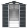 Garden Shed Anthracite 191x555 cm - Galvanised Steel Storage