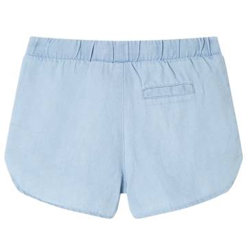 Kids' Soft Denim Blue Shorts | Comfortable & Stylish 104