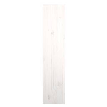 Radiator Cover White 79.5x19x84 cm - Solid Wood Pine