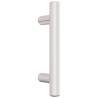 Silver Cabinet Handles - 10 pcs Stainless Steel - 64 mm