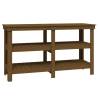 Work Bench Honey Brown - Solid Wood Pine 142.5x50x80 cm