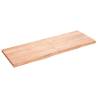 Wall Shelf Light Brown 140x50x(2-4) cm Treated Solid Wood Oak Colour light brown Size 140 x 50 x 4 cm Quantity in Package 1 Number of Pieces 