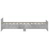 Concrete Grey Bed Frame 90x190 cm - Stylish & Durable Design