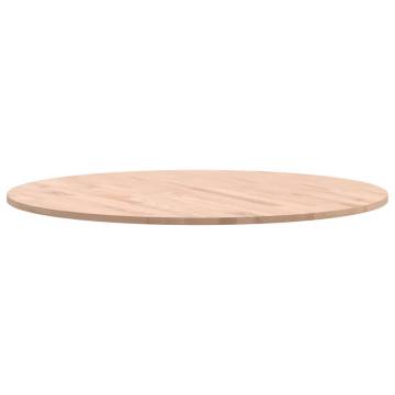 Round Solid Wood Beech Table Top Ø80x1.5 cm | HipoMarket UK