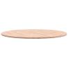 Round Solid Wood Beech Table Top Ø80x1.5 cm | HipoMarket UK