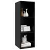 Wall-mounted TV Cabinet Black - Stylish & Functional