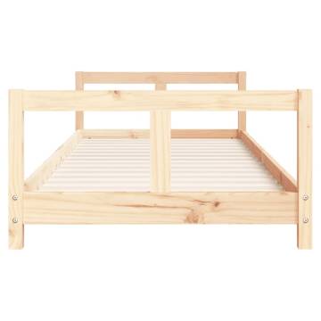 Kids Bed Frame 80x200 cm Solid Wood Pine | Hipomarket UK