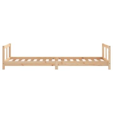 Kids Bed Frame 80x200 cm Solid Wood Pine | Hipomarket UK