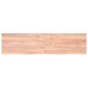 Light Brown Solid Oak Table Top - 160x40 cm | HipoMarket