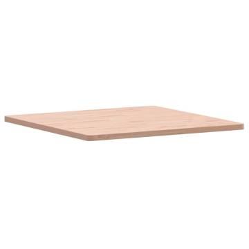 Square Solid Wood Beech Table Top 80x80 cm - Unique & Durable