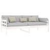 Day Bed White Solid Wood Pine 90x190 cm - Stylish & Functional