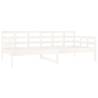 Day Bed White Solid Wood Pine 90x190 cm - Stylish & Functional