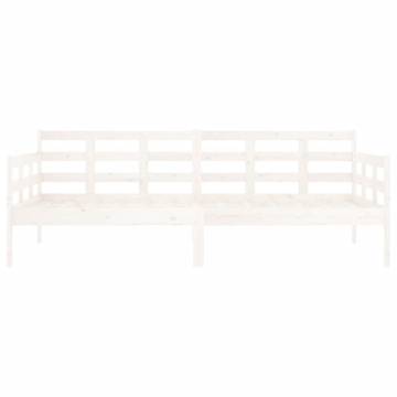 Day Bed White Solid Wood Pine 90x190 cm - Stylish & Functional