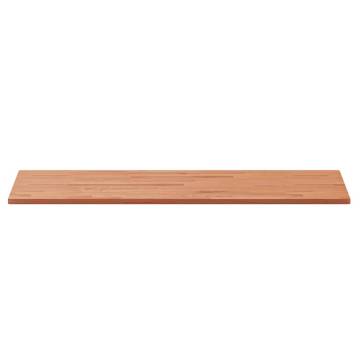 Rectangular Solid Wood Beech Table Top 100x50cm - HipoMarket