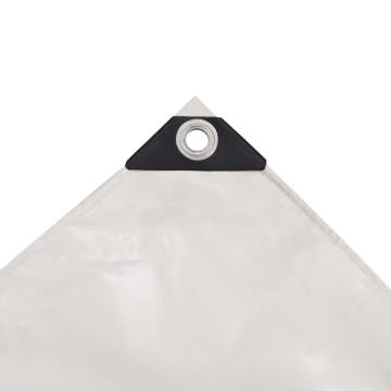 Tarpaulin 650 g/m² 3.5x5 m White - Heavy Duty Protection