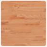 50x50 cm Square Solid Wood Beech Table Top | HipoMarket