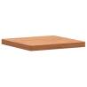 50x50 cm Square Solid Wood Beech Table Top | HipoMarket