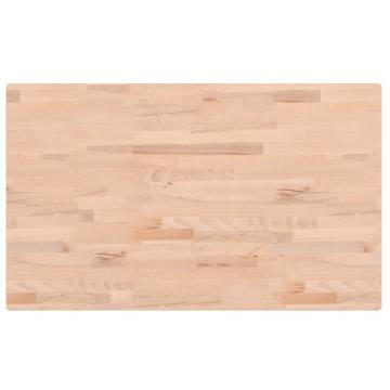 Bathroom Countertop 100x60 cm - Solid Wood Beech | Hipo Market