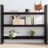 Wall Shelf Dark Brown 140x40x(2-6) cm Treated Solid Wood Oak Colour dark brown Size 140 x 40 x 6 cm Quantity in Package 1 Number of Pieces 