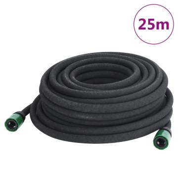 Garden Soaker Hose 25m Rubber - Efficient Irrigation