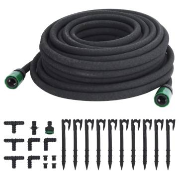 Garden Soaker Hose 25m Rubber - Efficient Irrigation