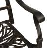 3 Piece Bistro Set - Cast Aluminium in Elegant Bronze