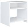 Elegant Bedside Cabinets - 2 pcs White | Hipomarket UK