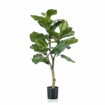 Artificial Ficus Lyrata 90 cm – Lifelike Green Elegance