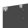 Stylish Grey Wall TV Cabinet - 120x23.5x90 cm | HiPoMarket