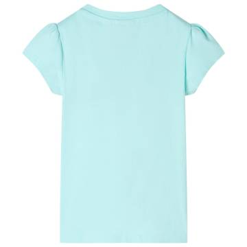 Kids' T-Shirt Light Aqua 140 - Stylish & Comfortable