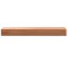 Wall Shelf 40x20x4 cm Solid Wood Beech - Hipo Market