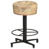 Bar Stools 2 pcs 52 cm Solid Mango Wood - Stylish & Unique