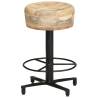 Bar Stools 2 pcs 52 cm Solid Mango Wood - Stylish & Unique