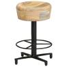 Bar Stools 2 pcs 52 cm Solid Mango Wood - Stylish & Unique