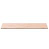 Bathroom Countertop 100x60 cm - Solid Beech Wood | HipoMarket