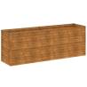 Corten Steel Garden Raised Bed 196x50x69 cm - Durable & Stylish