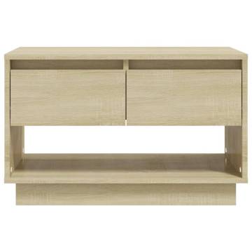 TV Cabinet Sonoma Oak 70x41x44 cm - Durable Engineered Wood