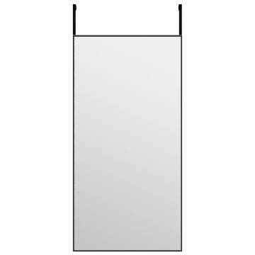 Door Mirror Black 40x80 cm - Stylish Home Decor | HipoMarket