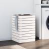 Laundry Basket White 44x44x66 cm Solid Wood Pine Colour white Size 44 x 44 x 66 cm Quantity in Package 1 